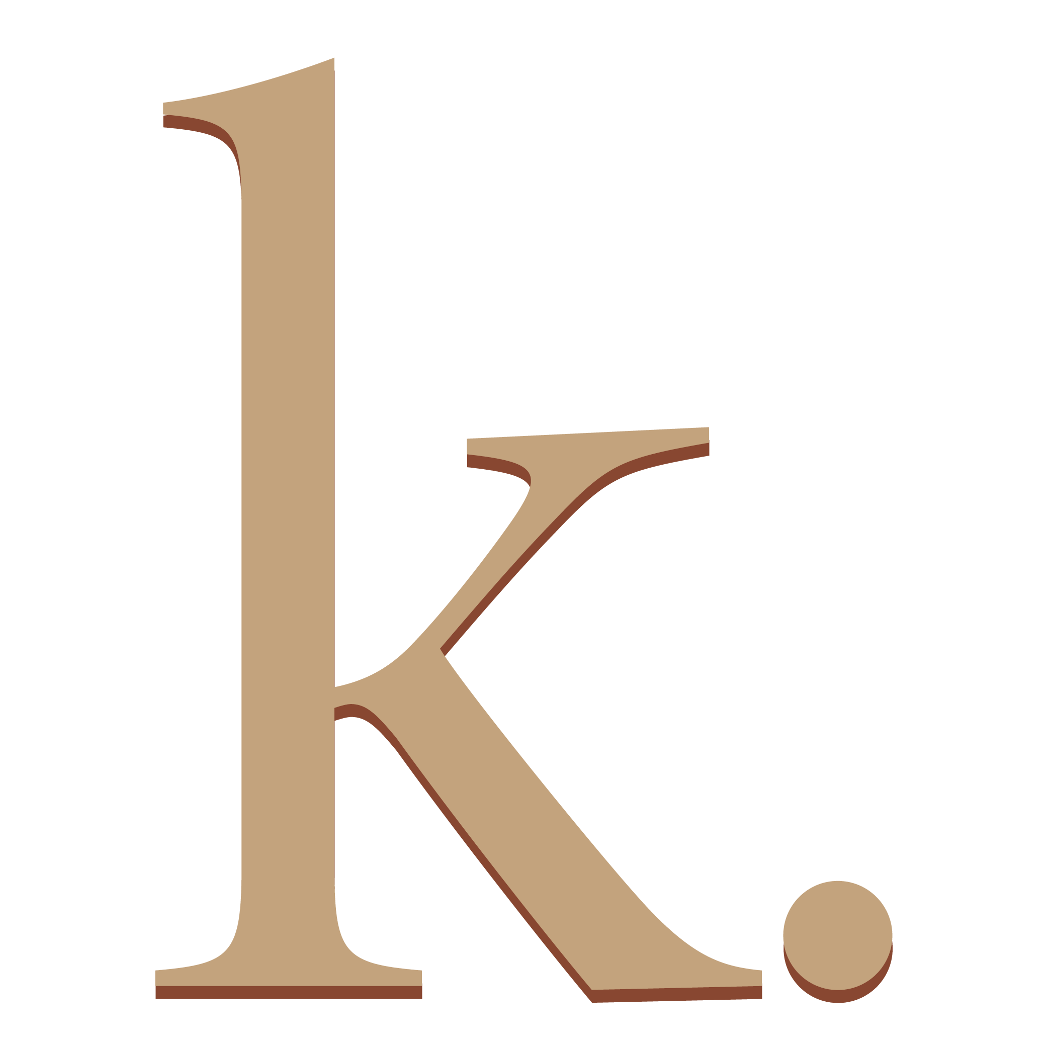 k. logo